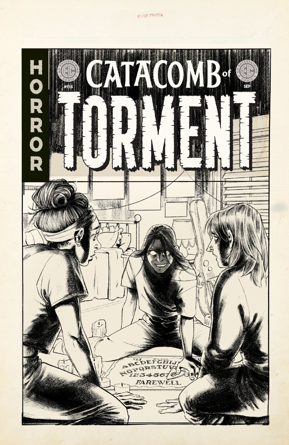 EC CATACOMB OF TORMENT #15 CVR D INC 1:20 NAOMI FRANQ BW ARTIST EDITION VAR 1:20 INCV