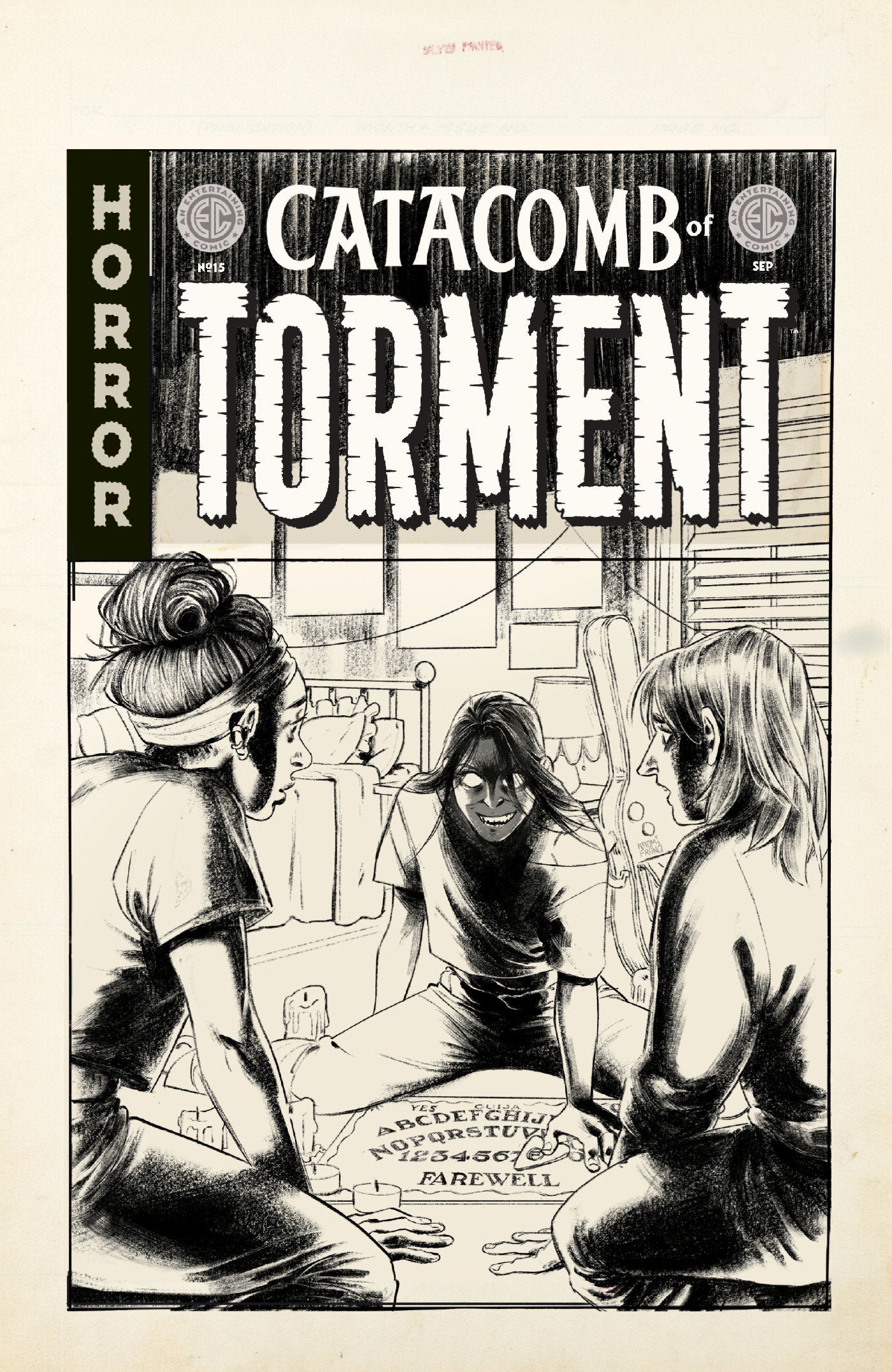 EC CATACOMB OF TORMENT #15 CVR D INC 1:20 NAOMI FRANQ BW ARTIST EDITION VAR 1:20 INCV