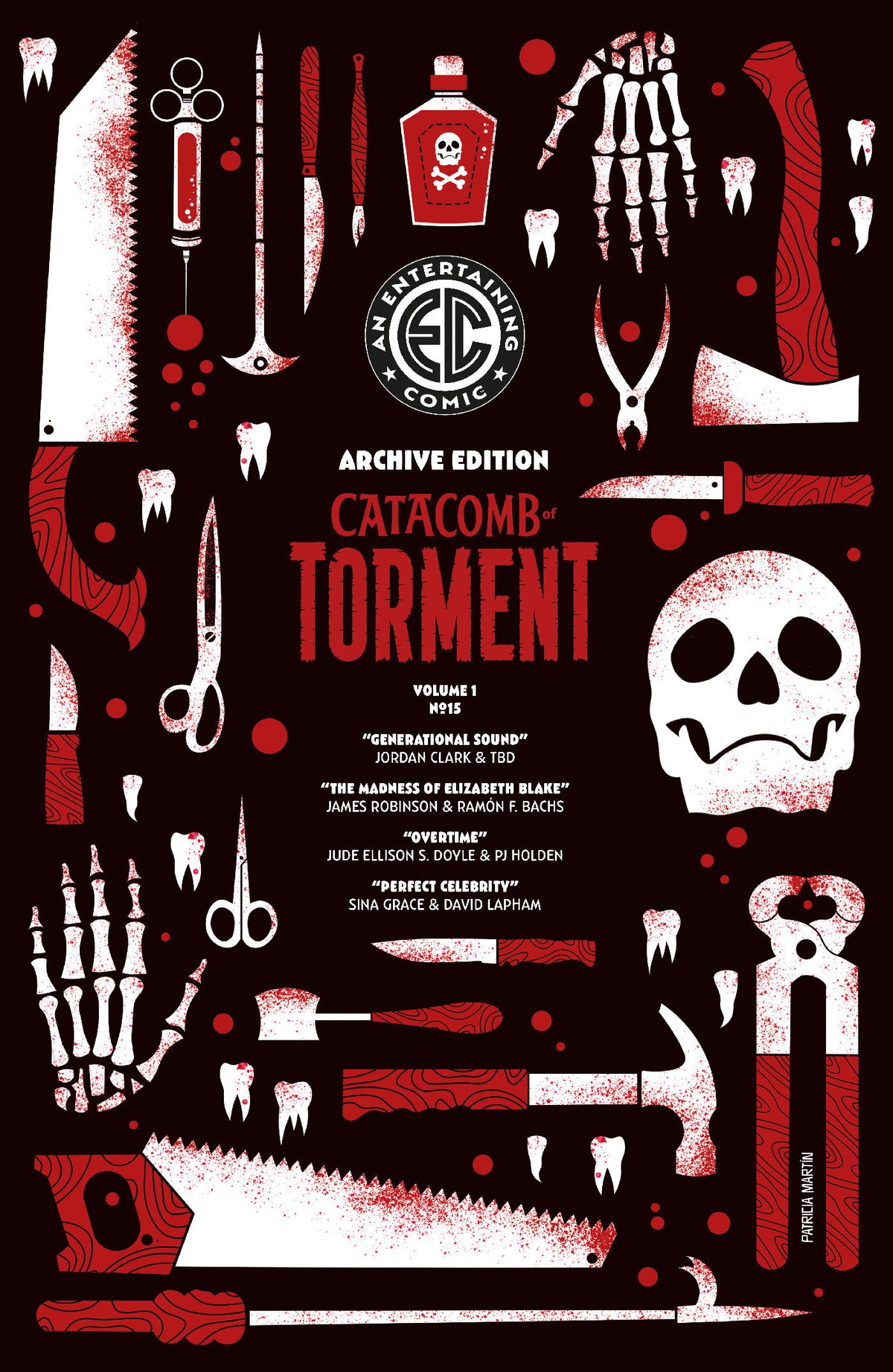 EC CATACOMB OF TORMENT #15 CVR E INC 1:50 PATRICIA MARTIN ARCHIVE EDITION VAR 1:50 INCV