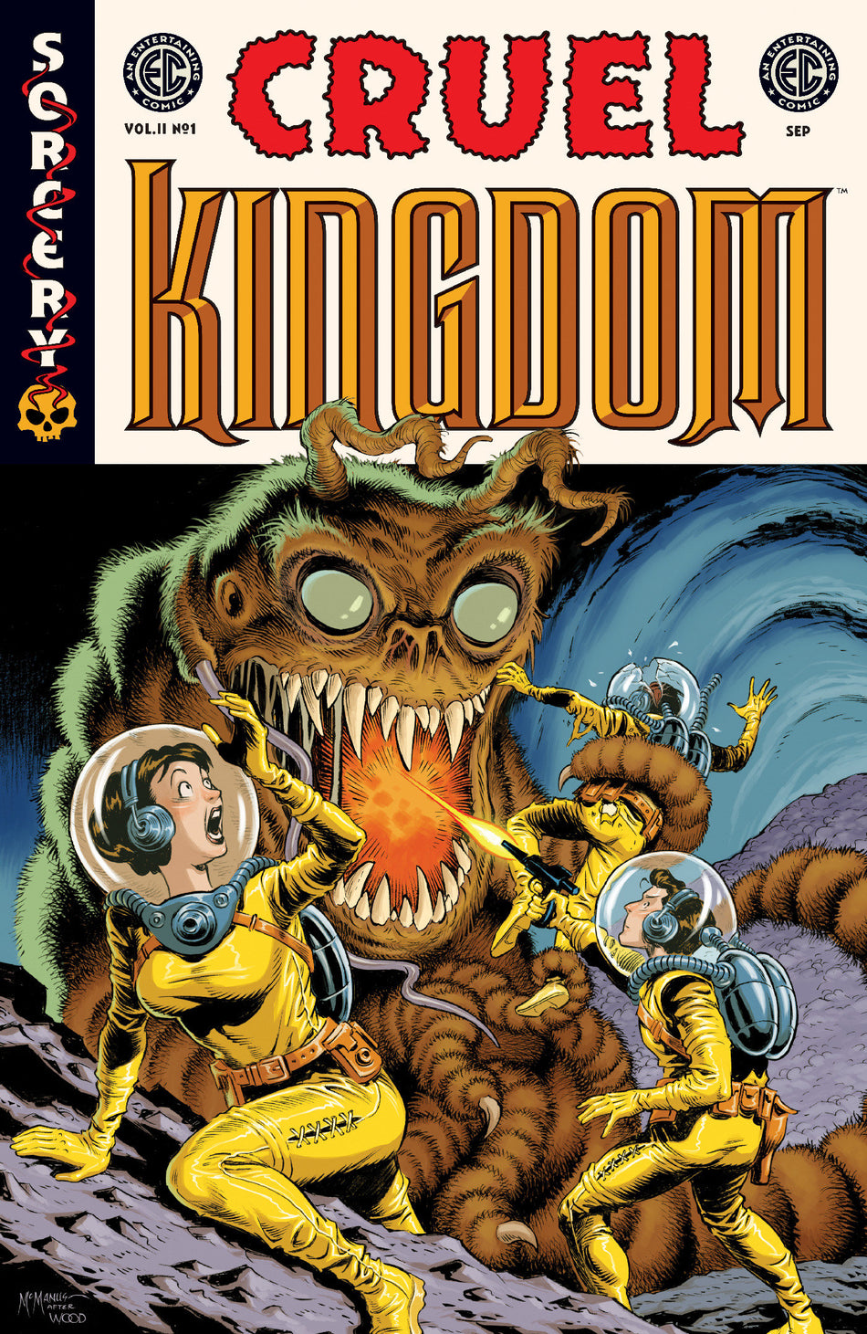 EC CRUEL KINGDOM 2 #1 CVR C INC 1:10 SHAWN MCMANUS EC HOMAGE VAR 1:10 INCV