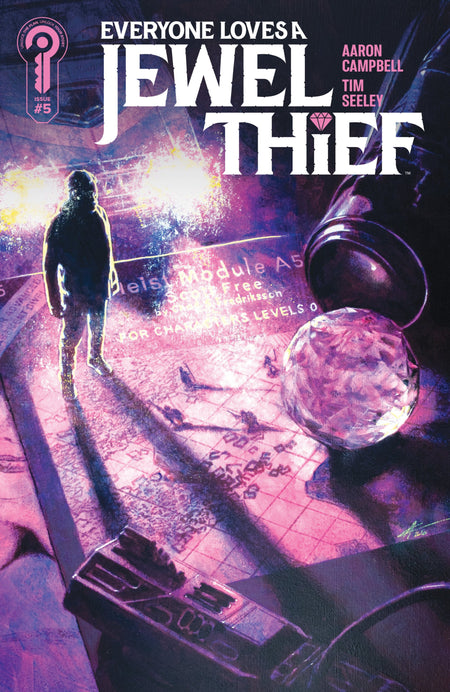 EVERYONE LOVES A JEWEL THIEF #5 COVER A AARON CAMPBELL CVR A