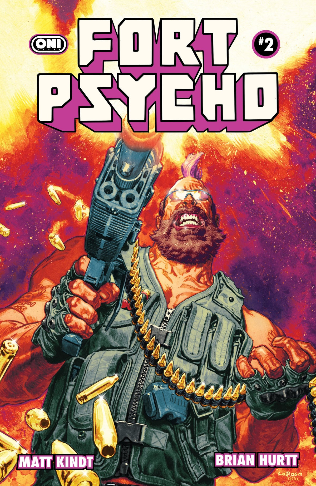 FORT PSYCHO #2 CVR B LEWIS LAROSA VAR