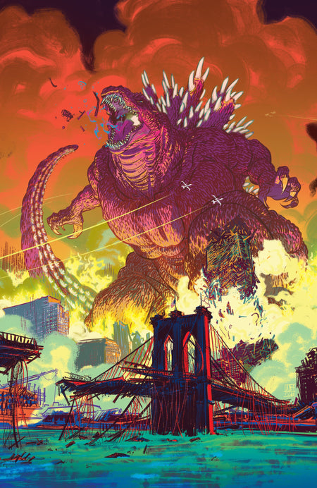 GODZILLA VS AMERICA NEW YORK CITY VAR RI 25 FOX FULL ART CVR D 1:25 INCV