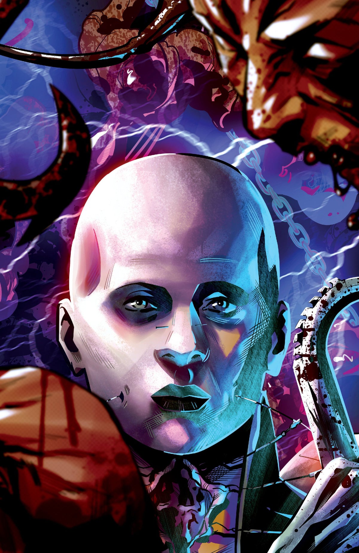 HELLRAISER RESURRECTIONS - THE DEEP GOSPEL #1 CVR D 1:10 INCV FULL ART SABBATINI