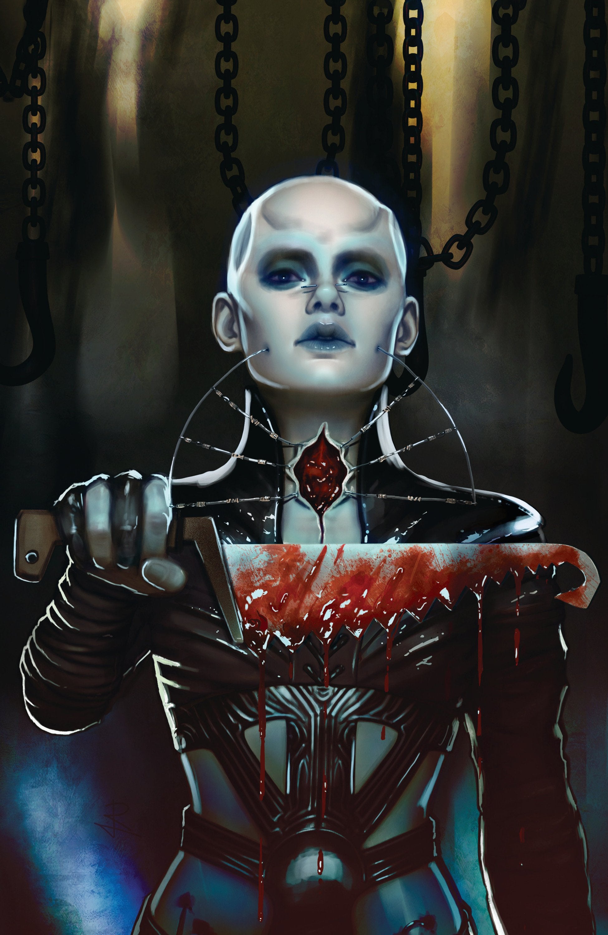 HELLRAISER RESURRECTIONS - THE DEEP GOSPEL #1 CVR F UNLIMITED VAR FULL ART PUEBLA