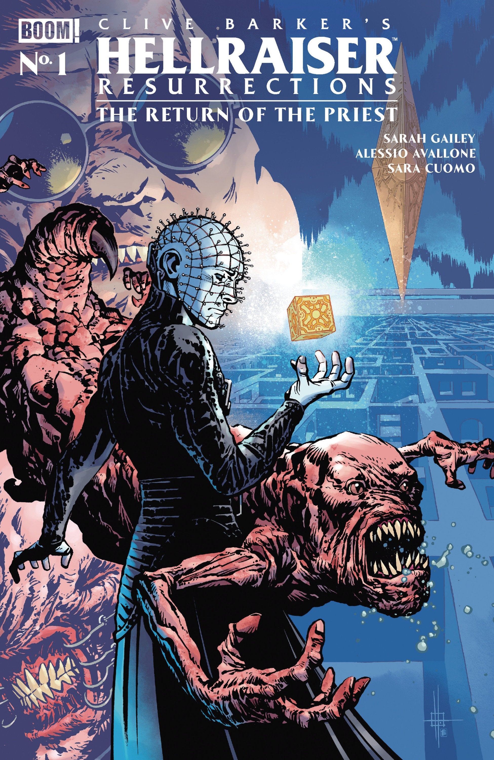 HELLRAISER RESURRECTIONS - THE RETURN OF THE PRIEST #1 A MAIN DRESSED HOWARD CVR A