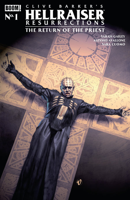 HELLRAISER RESURRECTIONS - THE RETURN OF THE PRIEST #1 G FOC REVEAL VAR DRESSED OLIVETTI CVR G