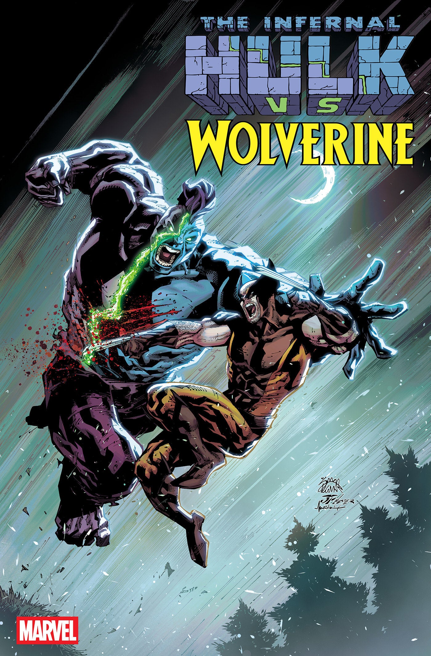 INFERNAL HULK VS WOLVERINE #1 RYAN STEGMAN VAR CVR D