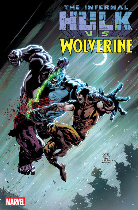 INFERNAL HULK VS WOLVERINE #1 RYAN STEGMAN VAR CVR D