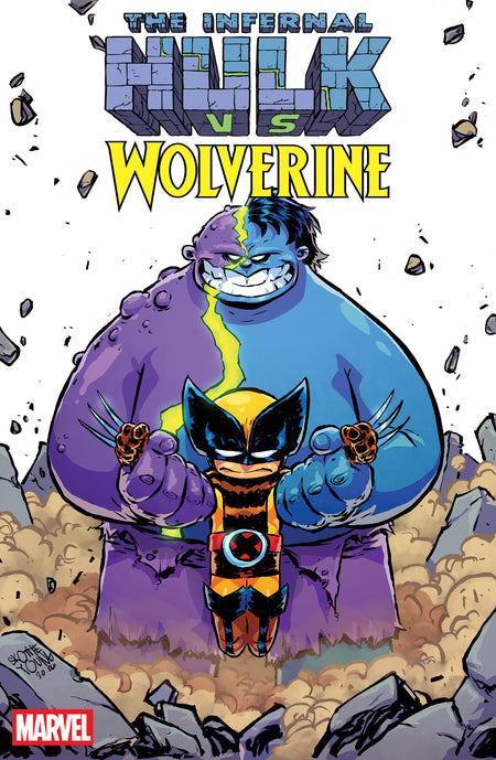 INFERNAL HULK VS WOLVERINE #1 SKOTTIE YOUNG VAR CVR B