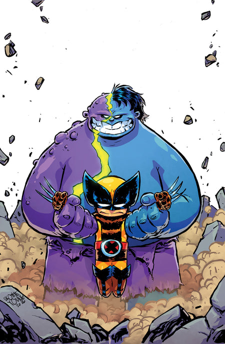 INFERNAL HULK VS WOLVERINE #1 SKOTTIE YOUNG VIRGIN VAR 1:50 INCV