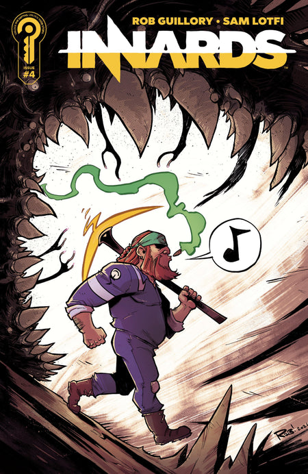 INNARDS #4 COVER B ROB GUILLORY CVR B