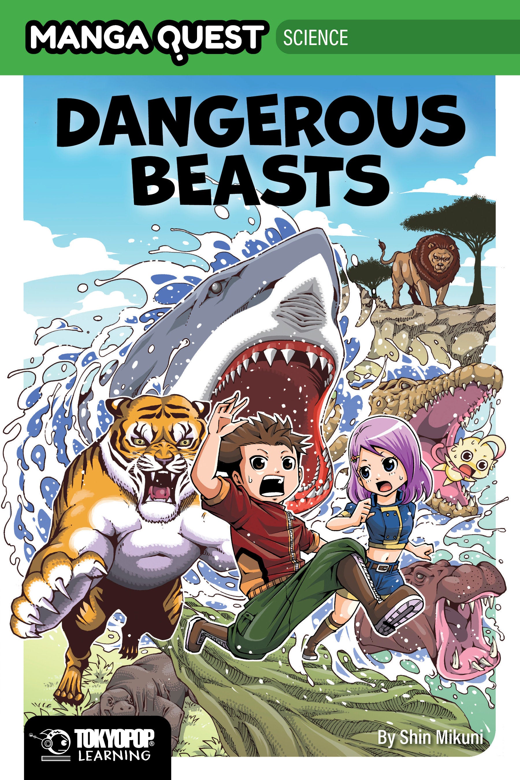 MANGA QUEST DANGEROUS BEASTS HC