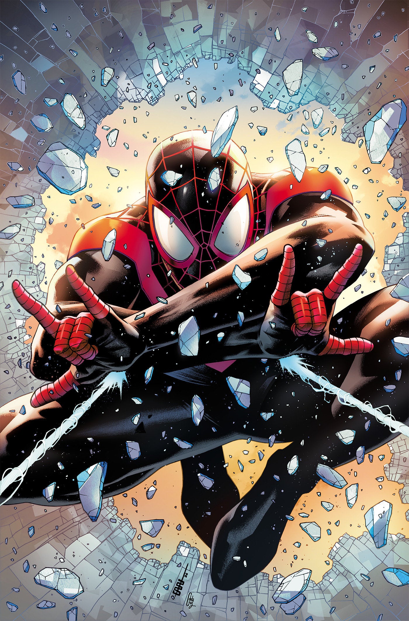 MILES MORALES SPIDER-MAN #2 CAFU VIRGIN VAR 1:50 INCV