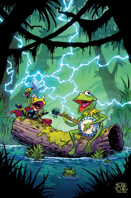 MUPPETS TAKE THE MARVEL UNIVERSE #1 SKOTTIE YOUNG VIRGIN VAR 1:100 INCV