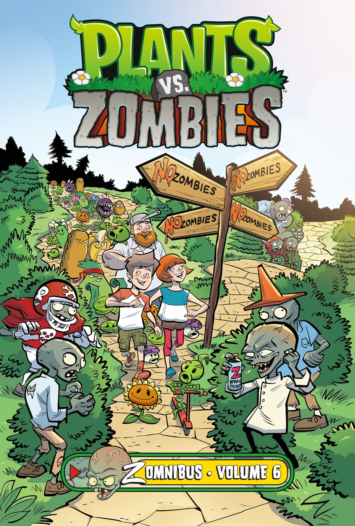 PLANTS VS ZOMBIES ZOMNIBUS VOLUME 6 HC