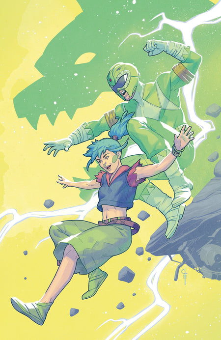 POWER RANGERS GREEN #2 F 1:20 INCV VAR FULL ART EVENHUIS CVR F
