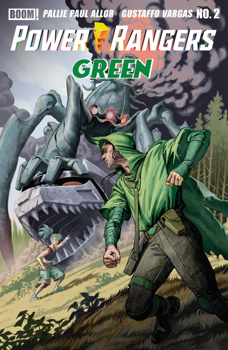 POWER RANGERS GREEN #2 J FOC REVEAL VAR DRESSED MORRIS CVR