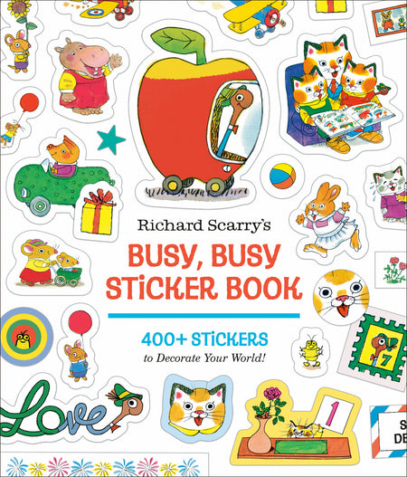 RICHARD SCARRYS BUSY BUSY STICKER BOOK TP