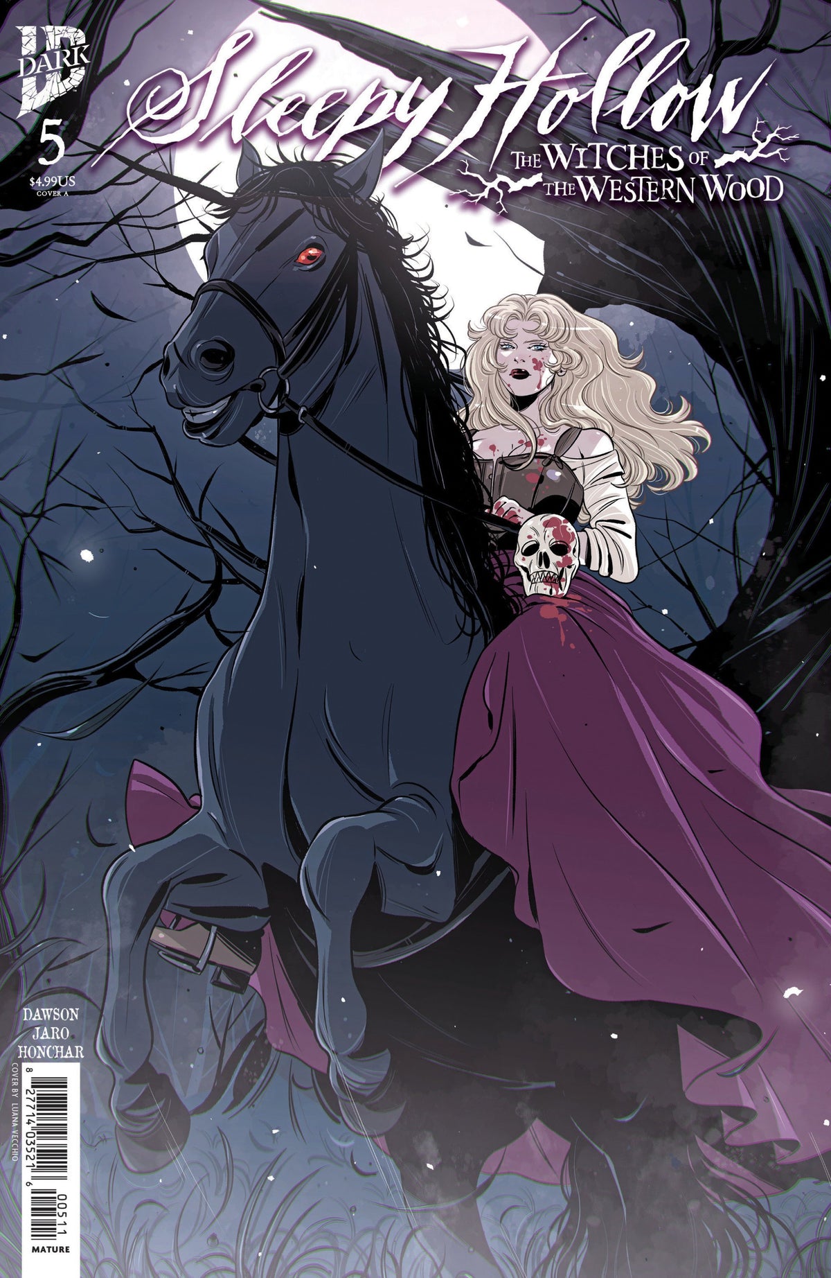 SLEEPY HOLLOW THE WITCHES OF THE WESTERN WOOD #5 CVR A VECCHIO