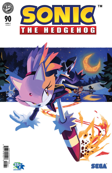 SONIC THE HEDGEHOG #90 VAR RI 15 FOURDRAINE CVR C 1:15 INCV