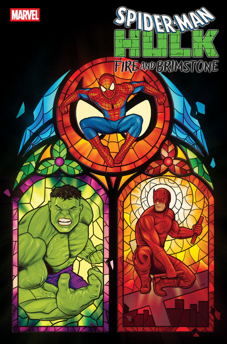 SPIDER-MAN HULK FIRE AND BRIMSTONE #2 DOALY VAR 1:25 INCV