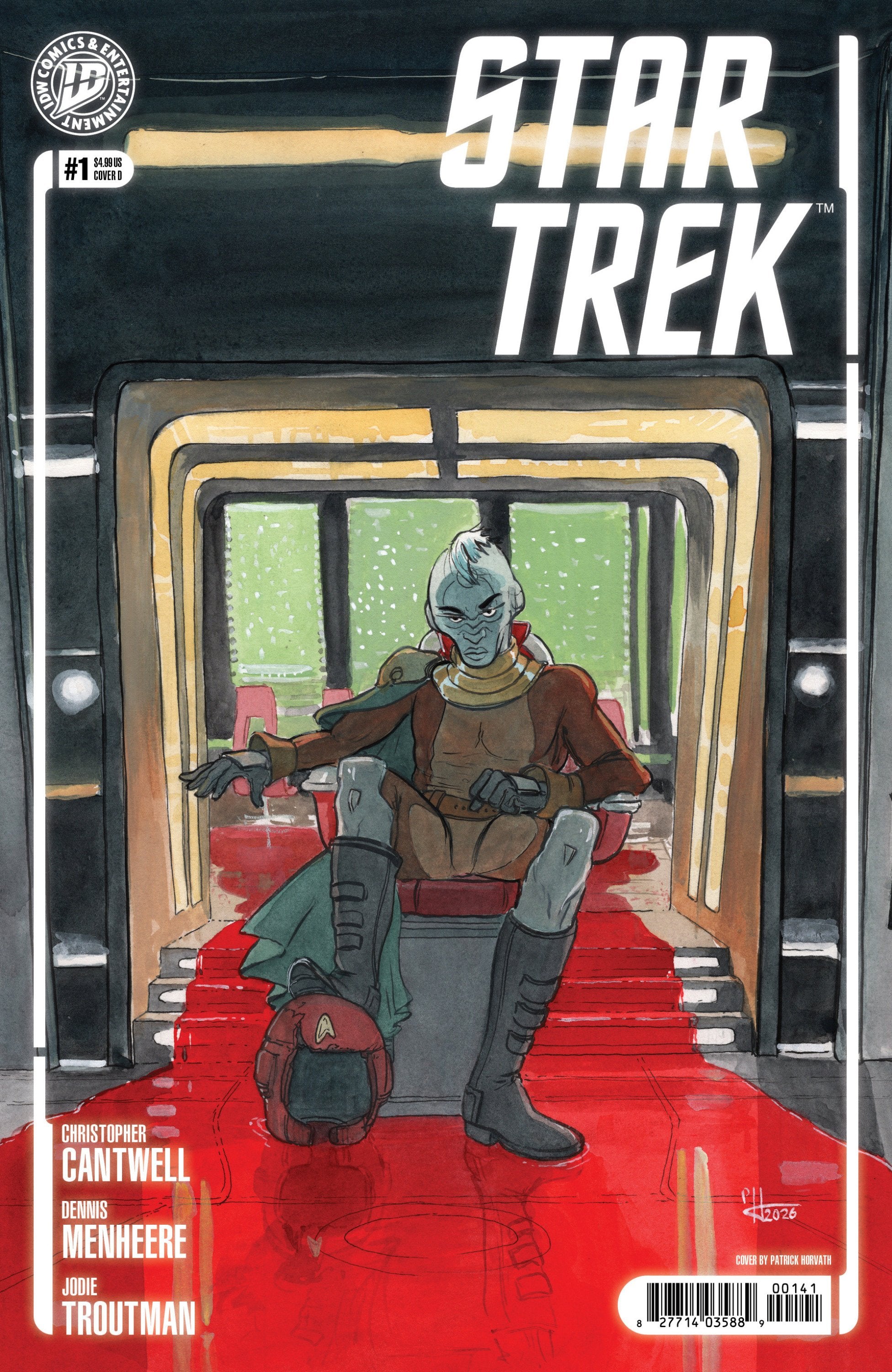 STAR TREK 2026 #1 VAR D HORVATH CVR D