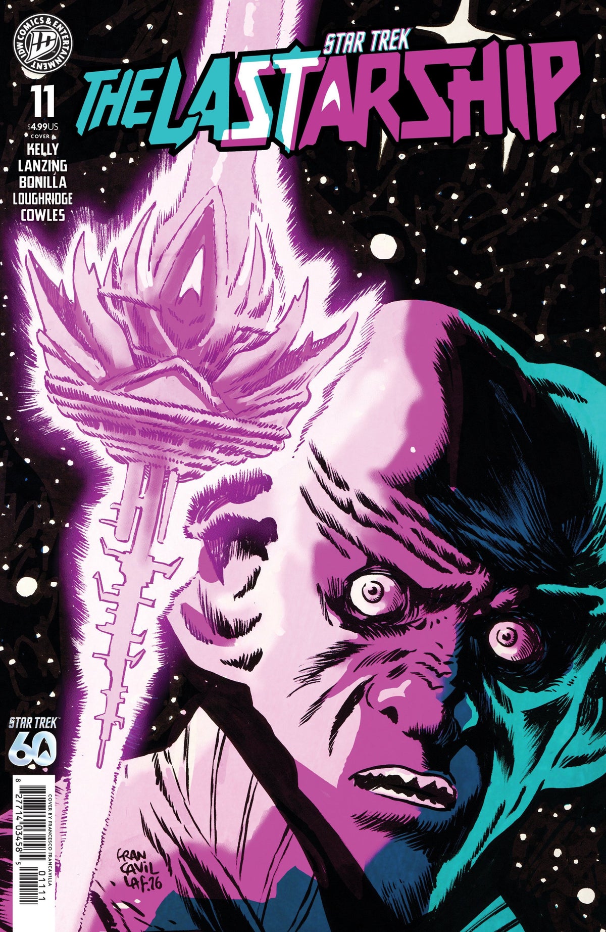 STAR TREK THE LAST STARSHIP #11 CVR A FRANCAVILLA