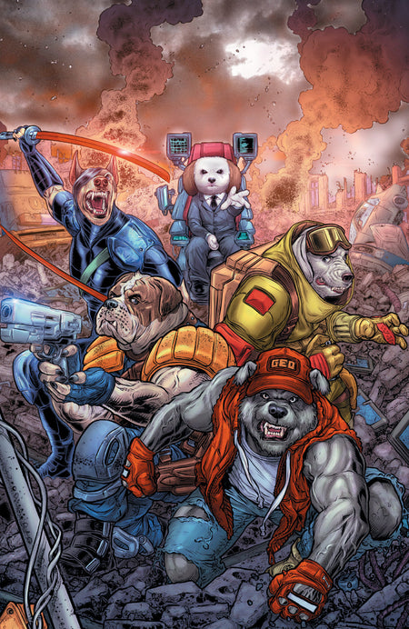 SUPER MONDO MEGA MUTTS #3 CVR E INC 1:20 JUAN JOSE RYP FULL ART VAR 1:20 INCV