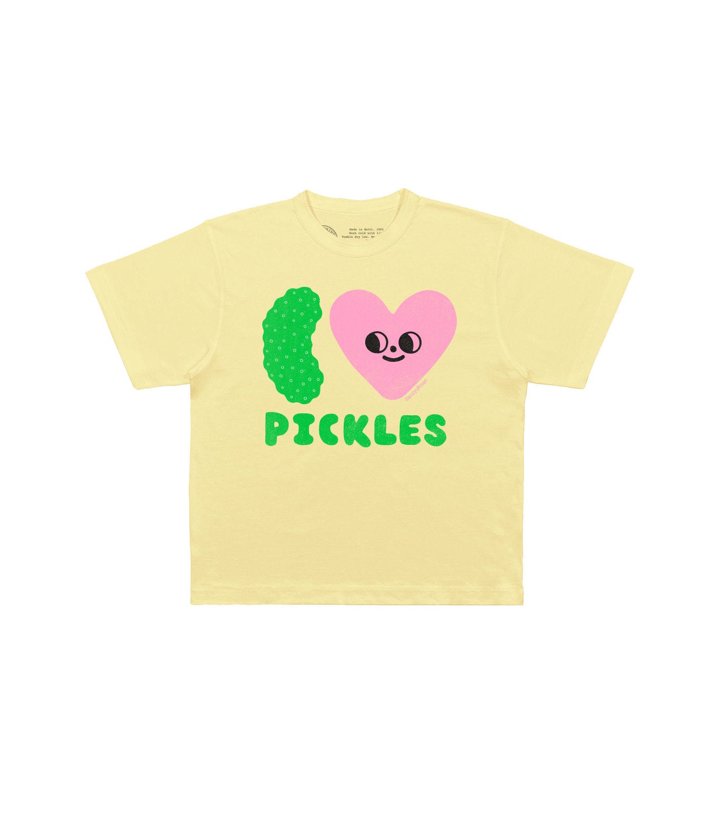 SUZY ULTMAN I HEART PICKLES KIDS T-SHIRT - 2 YR