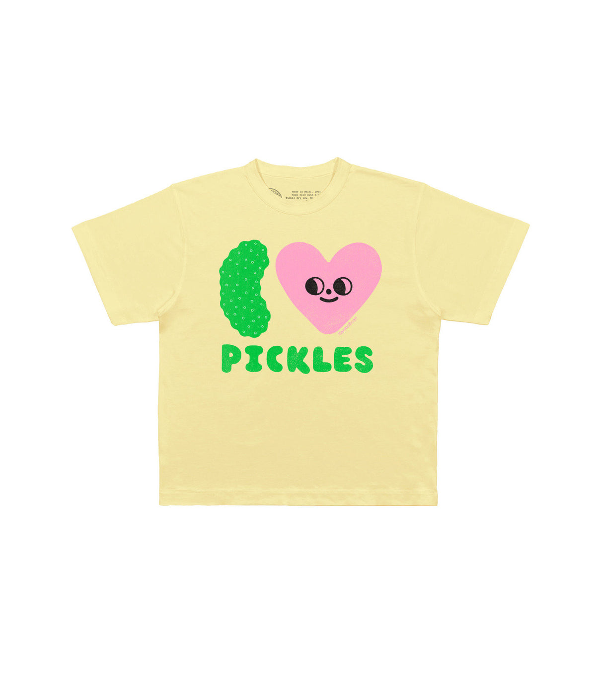 SUZY ULTMAN I HEART PICKLES KIDS T-SHIRT - 4 YR