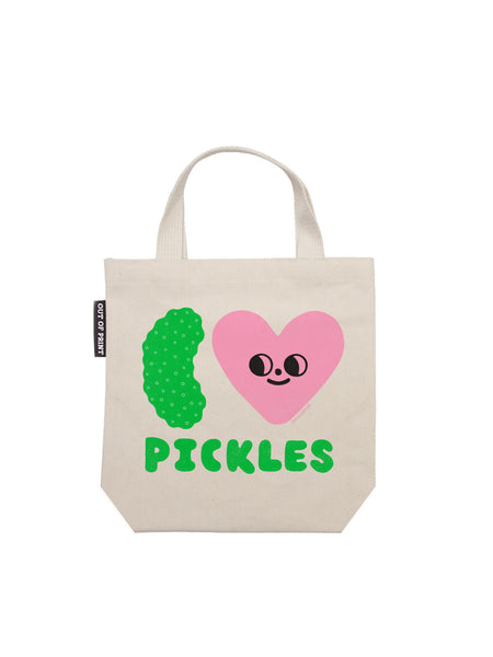 SUZY ULTMAN I HEART PICKLES MINI TOTE