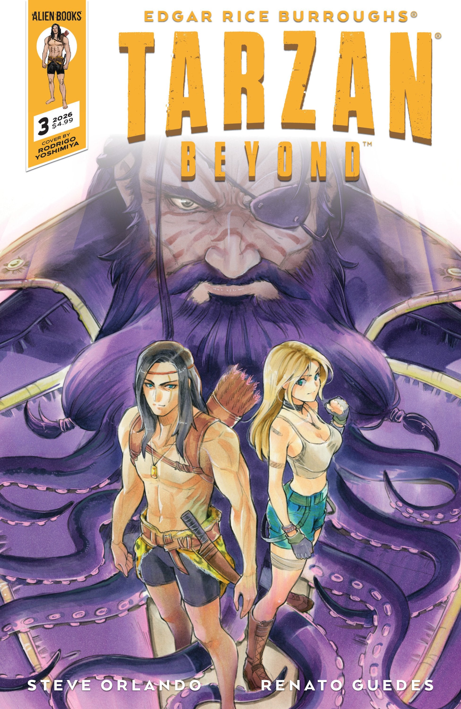 TARZAN BEYOND #3 VAR B YOSHIMIYA MANGA VAR CVR B