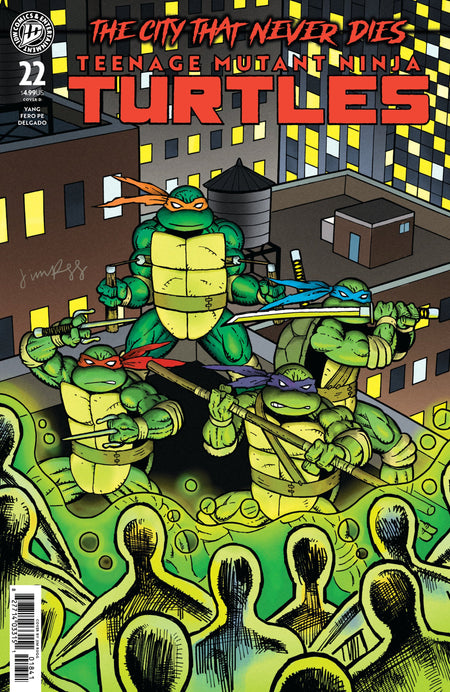 TEENAGE MUTANT NINJA TURTLES #22 CVR D RUGG