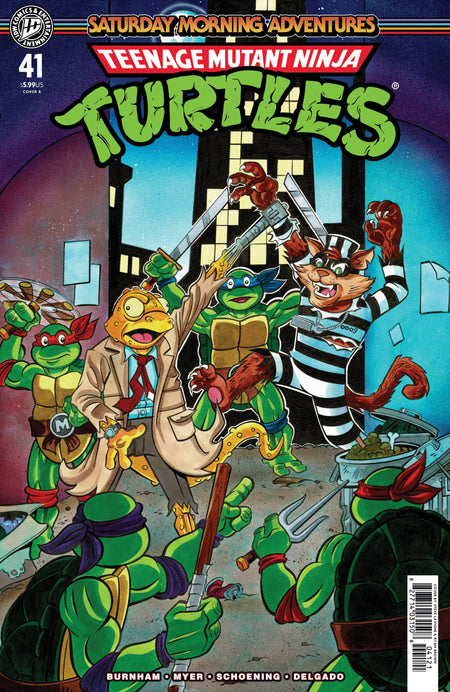 TEENAGE MUTANT NINJA TURTLES SATURDAY MORNING ADVENTURES #41 VAR B LAVIGNE CVR B