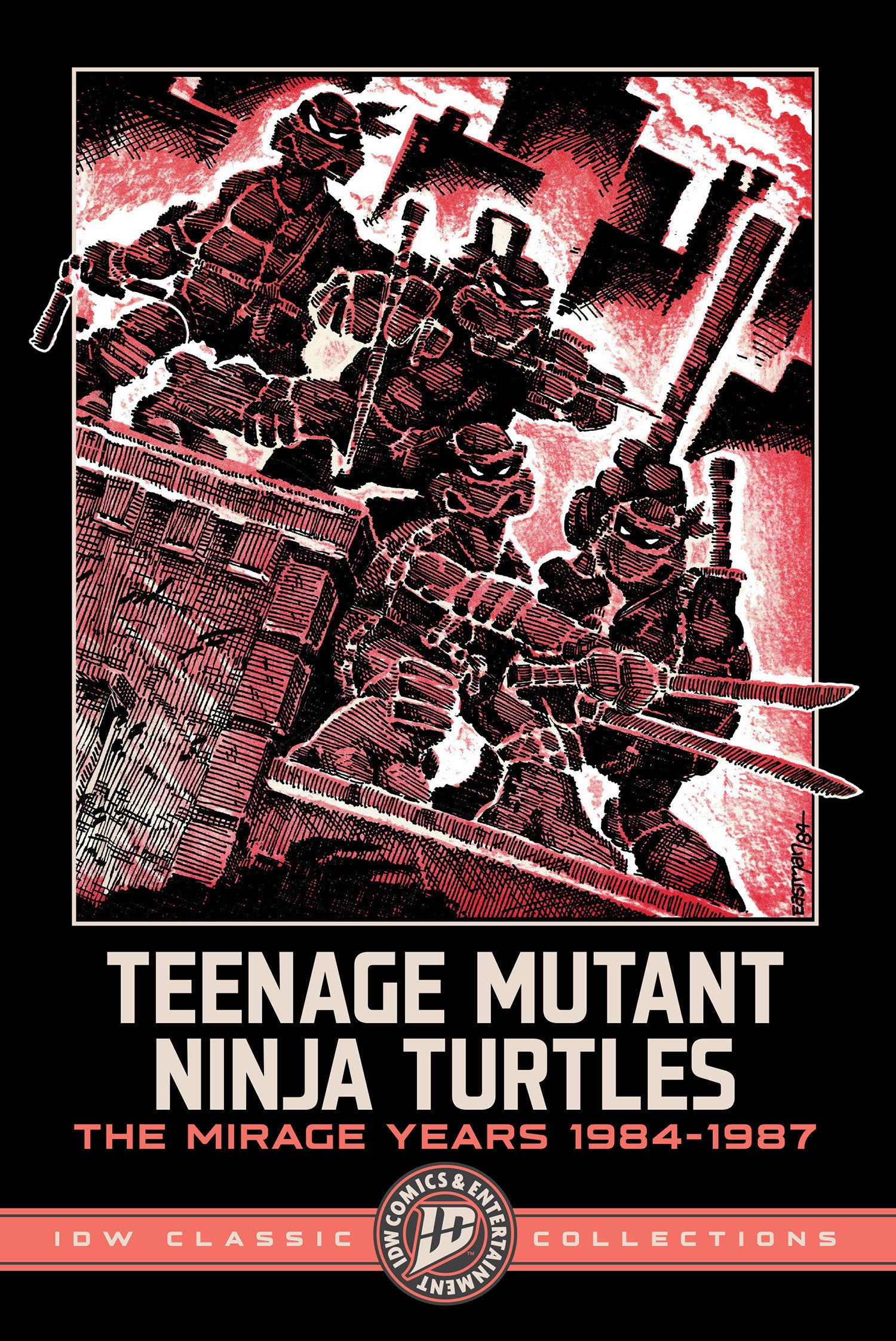 TEENAGE MUTANT NINJA TURTLES THE MIRAGE YEARS 1984-1987--IDW CLASSIC COLLECTIONS TP