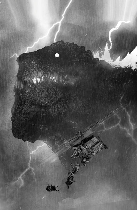 HORROR OF GODZILLA KAI-SEI ERA #2 CVR C 1:10 JONES BW FULL ART