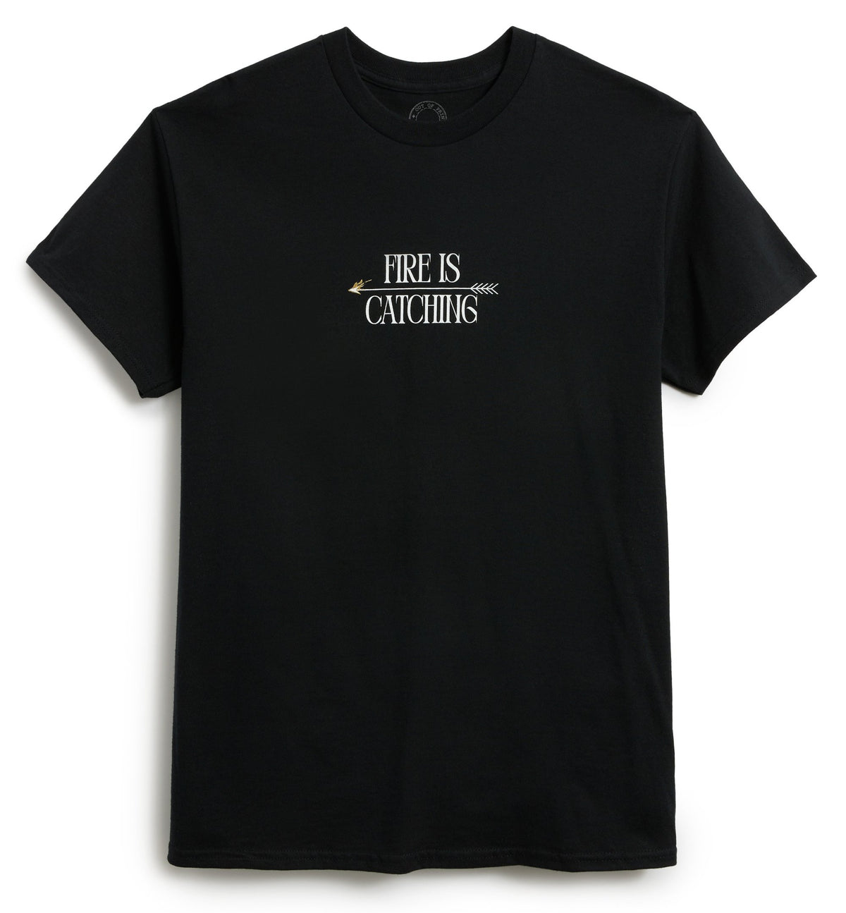 THE HUNGER GAMES YOU BURN WITH US UNISEX T-SHIRT XX-LARGE