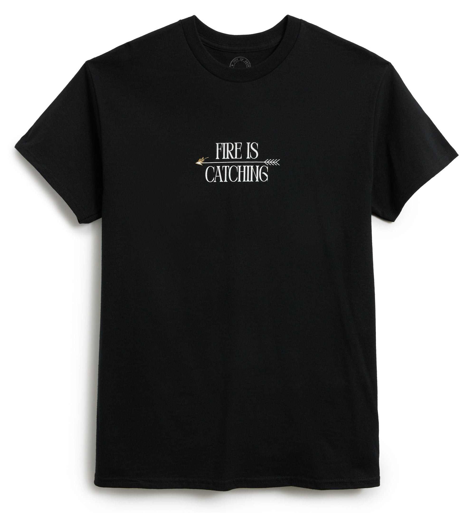 THE HUNGER GAMES YOU BURN WITH US UNISEX T-SHIRT XX-LARGE