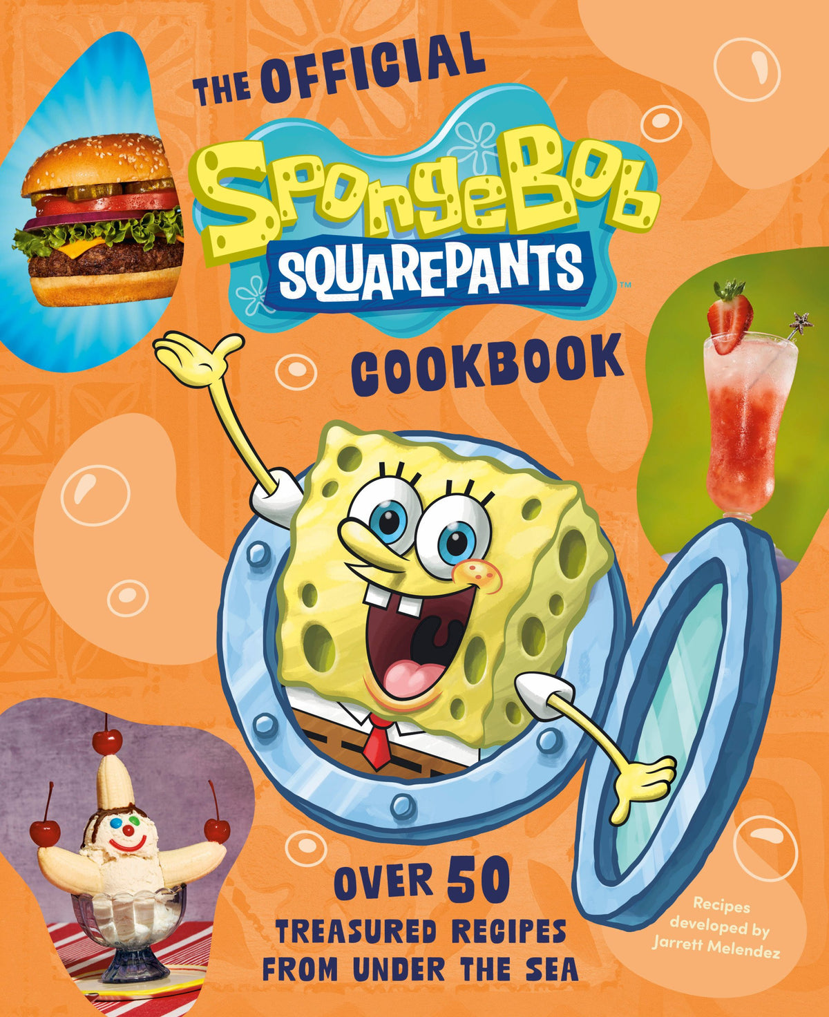 THE OFFICIAL SPONGEBOB SQUAREPANTS COOKBOOK HC