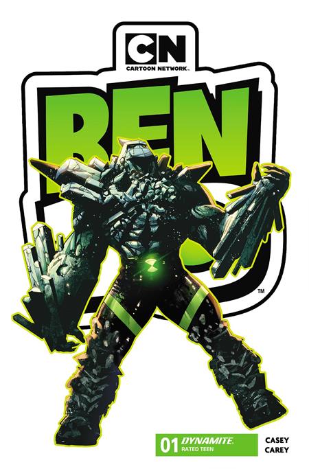 BEN 10 #1 4TH PTG CVR A ROBERT CAREY