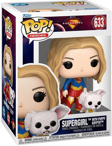 Funko POP! Supergirl with Puppy Krypto #633