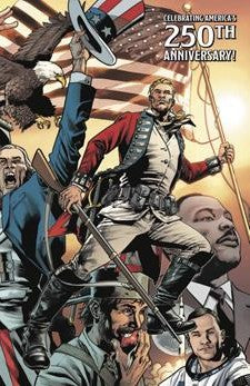 REDCOAT #19 CVR C BRYAN HITCH USA 250TH ANNIVERSARY WRAPAROUND VAR