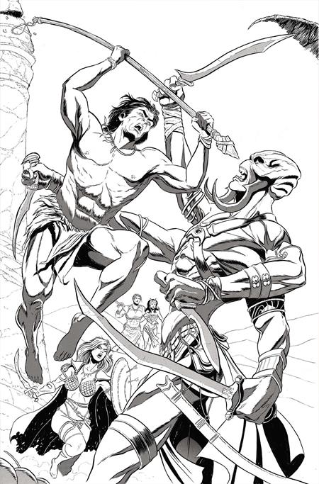 ALTERED STATES WARLORDS #3 CVR L INC 1:7 MARIANO BENITEZ CHAPO LINE ART VIRGIN VAR 1:7 INCV