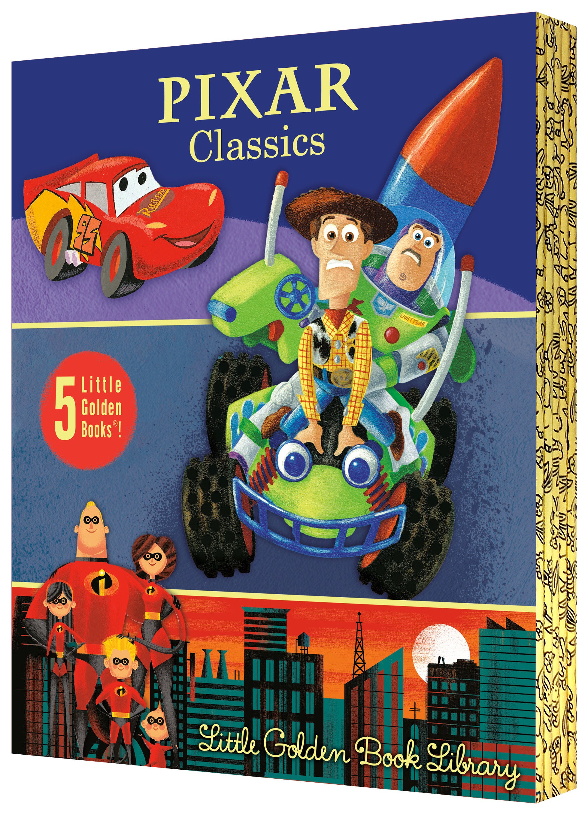 PIXAR CLASSICS LITTLE GOLDEN BOOK LIBRARY