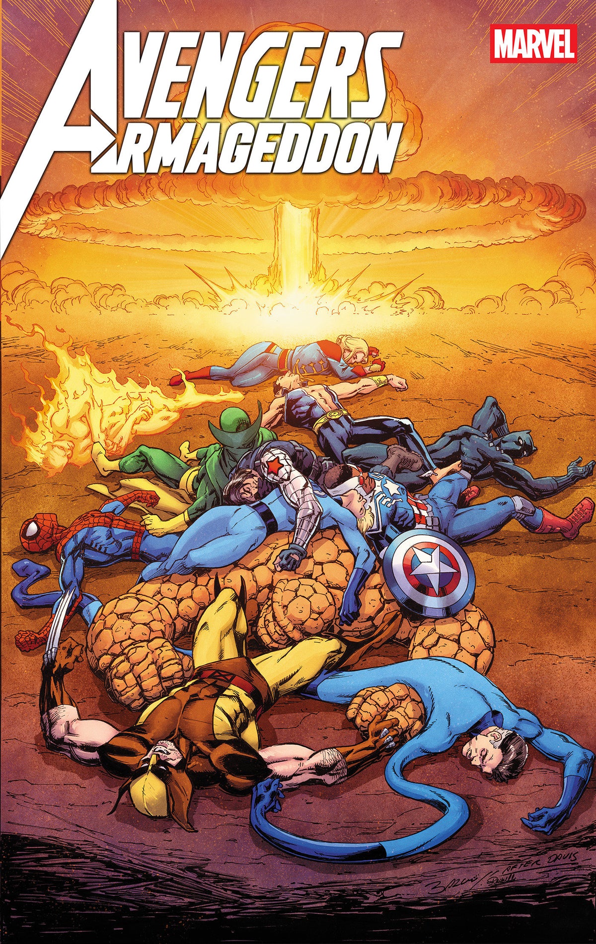 AVENGERS ARMAGEDDON #5 MARK BAGLEY VAR 1:25 INCV