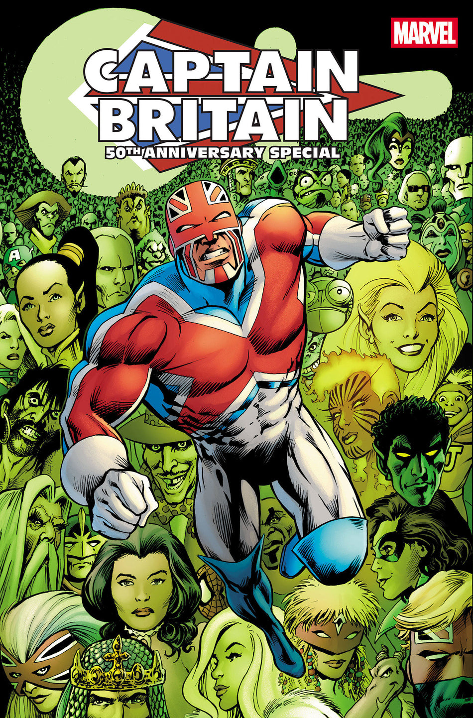 CAPTAIN BRITAIN 50TH ANNIVERSARY SPECIAL #1 CVR A
