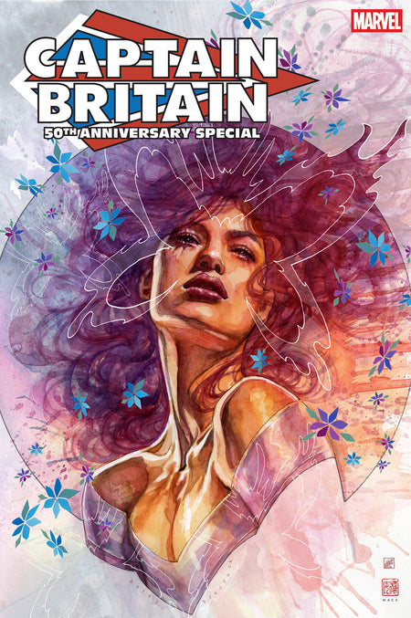 CAPTAIN BRITAIN 50TH ANNIVERSARY SPECIAL #1 DAVID MACK VAR CVR B