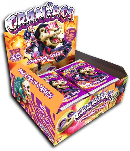 CRANIACS TRADING CARDS SERIES 4 CRANIMAL CHAOS HOBBY BOX
