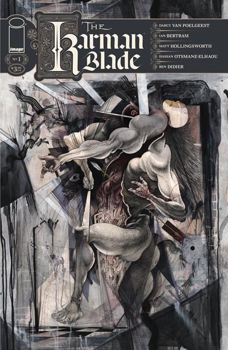 KARMAN BLADE #1 CVR D INC 1:50 IAN BERTRAM PAINTED VAR OF 4 1:50 INCV